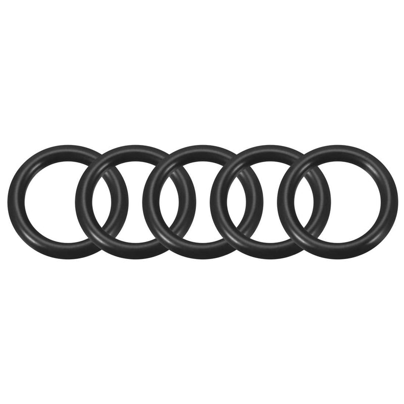 uxcell Nitrile Rubber O-Rings 20mm OD 14mm ID 3mm Width, Metric Sealing Gasket for Automotive Machine Plumbing, Pack of 5 14x20x3mm