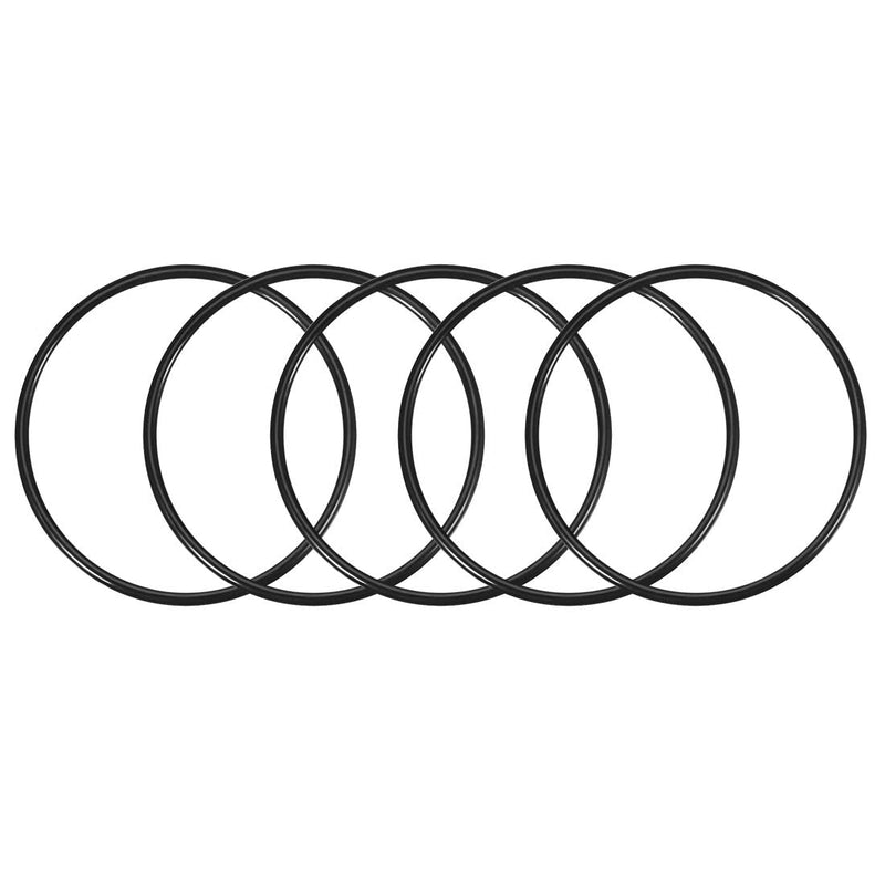 uxcell Nitrile Rubber O-Rings 105mm OD 97mm ID 4mm Width, Metric Sealing Gasket for Automotive Machine Plumbing, Pack of 5 97mmx105mmx4mm