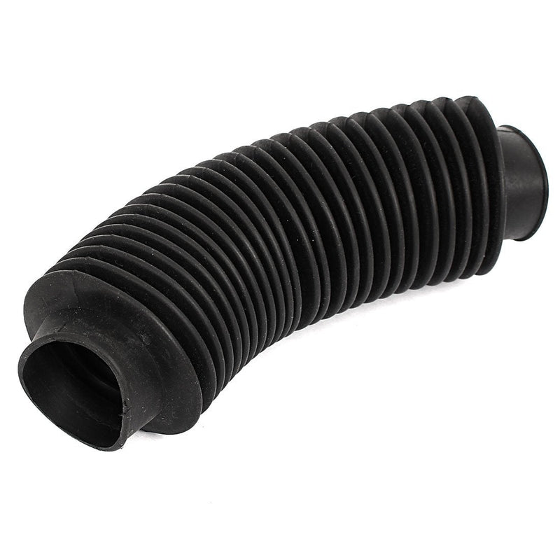uxcell Machinery Rubber Flexible Bellows Ball Screw Cover 4cm Inner Dia Black