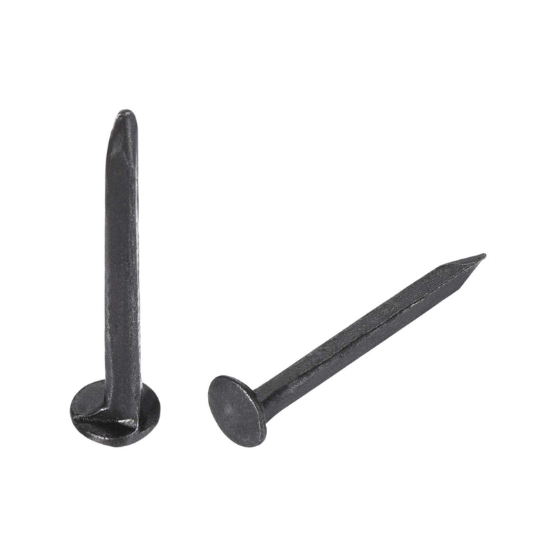 uxcell Metal Nails Tacks 3/4"(19mm) for Shoes Boots Leather Heels Soles Replacement Black 500pcs 19mm
