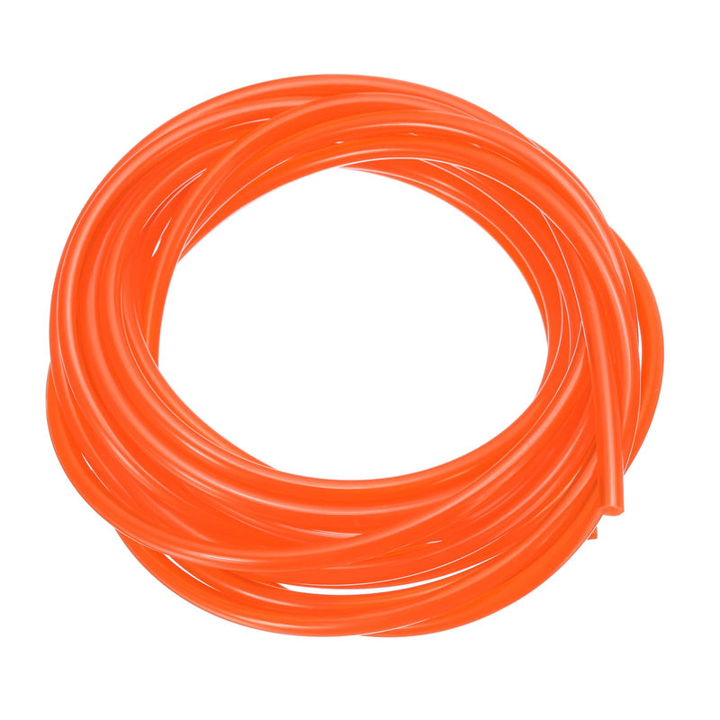 uxcell Polyurethane Round Belts 3mm Dia, 3 Meters (10ft) Length PU Polyurethane Belt for Drive Transmission (Smooth Surface, Orange) 3mm×3m (D×L) 1
