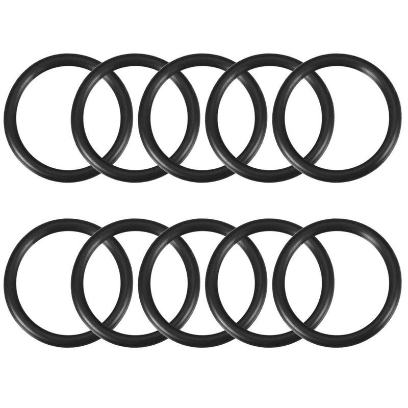 uxcell Nitrile Rubber O-Rings 38mm OD 30mm ID 4mm Width, Metric Sealing Gasket for Automotive Machine Plumbing, Pack of 10 30x38x4mm