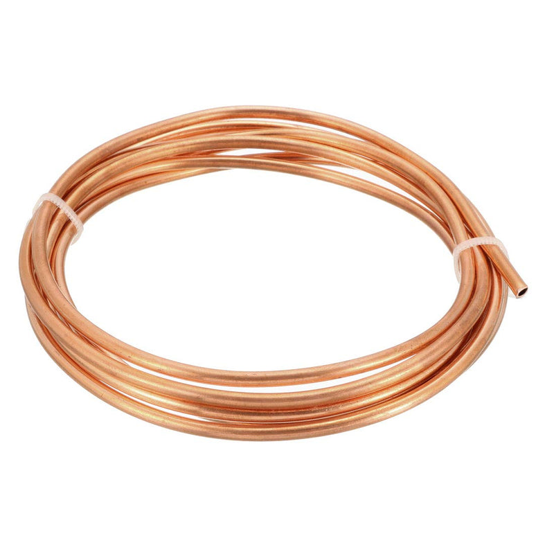 uxcell Refrigeration Tubing 1/8" OD x 5/64" ID x 6.5 Ft Length Soft Coil Copper Tubing 1/8 Inch