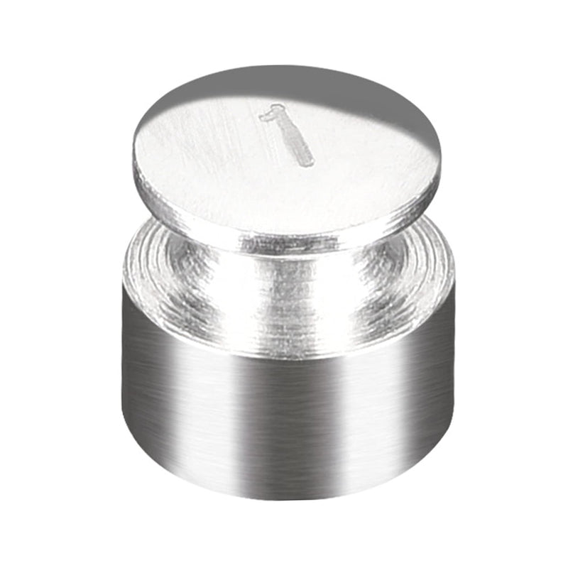 uxcell M2 Steel Calibration Weight Chrome Plated 1g for Balances Digital Scales