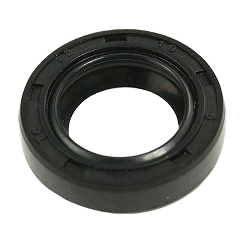 uxcell Metric Rotary Shaft Oil Seal 12x19x5mm TC Double Lips Rubber, Black