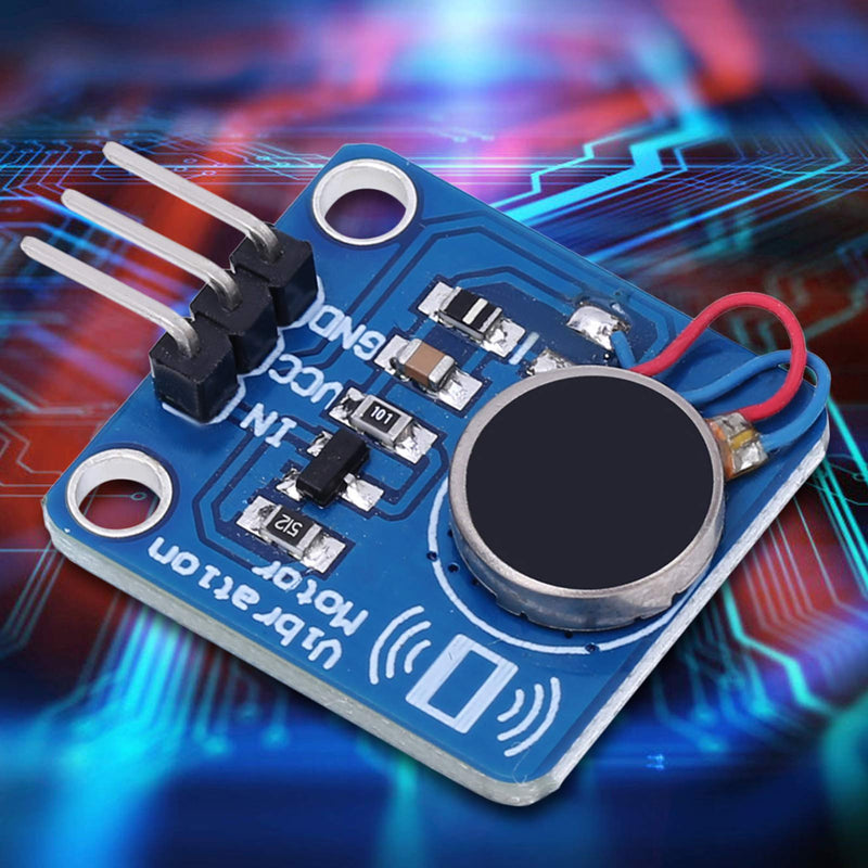Vibration Module, 3pcs DC 3.0-5.3v Vibration Motor Module, for Make Vibration Sensing Interactive Products, Wearable Smart Device Vibration Reminders