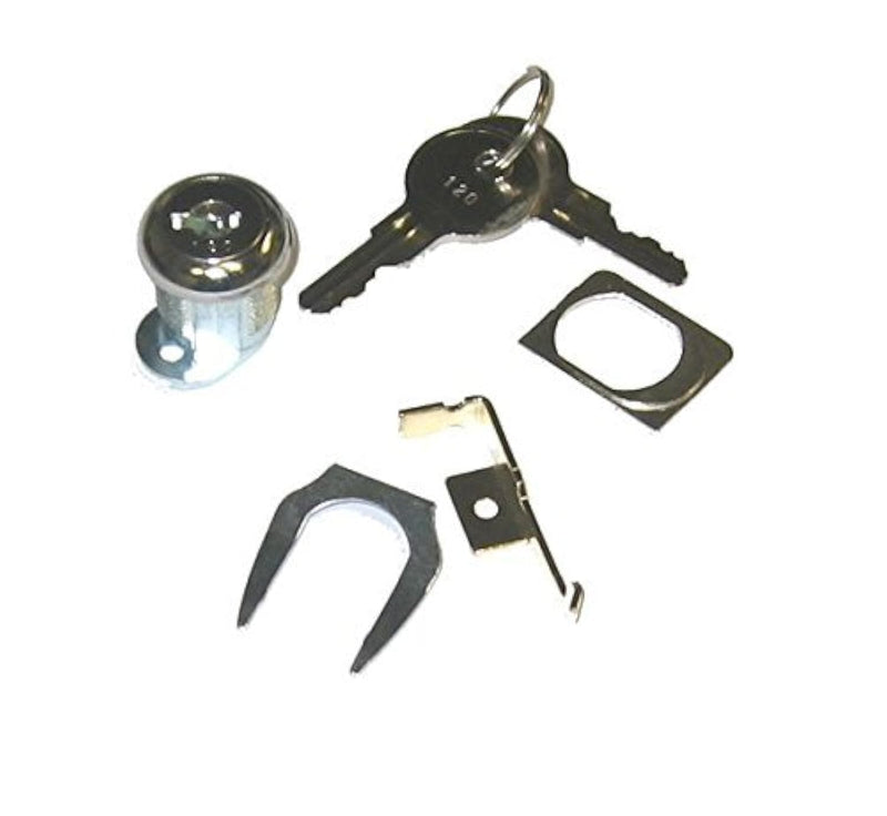 #2185 - HON F24 & F28, Vertical File Cabinet Lock Kit Keyed Alike #1 Key