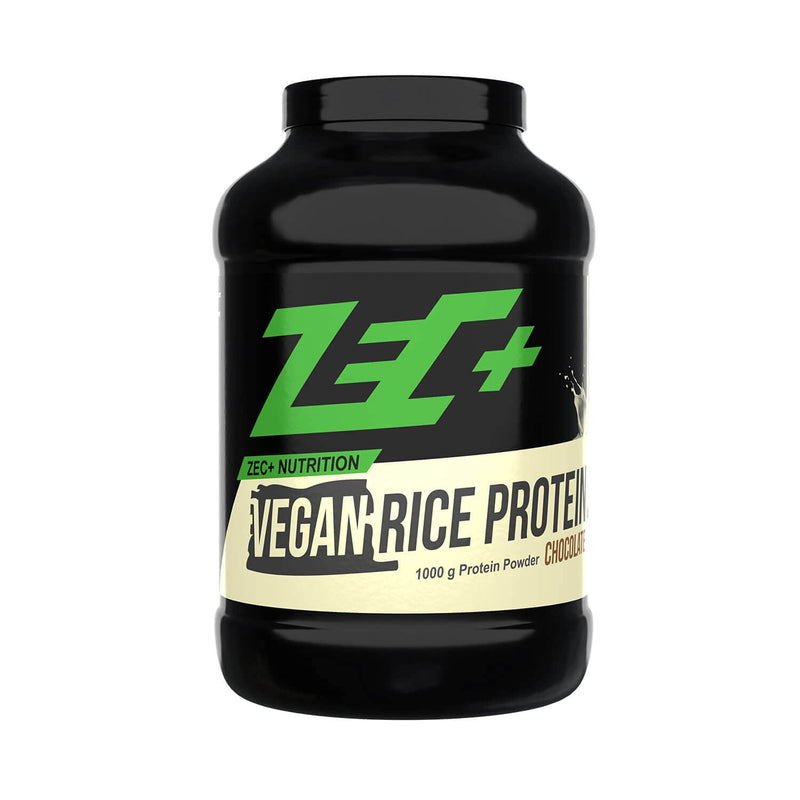 Zec + rice protein powder, vegan protein powder for optimal and pure plant protein supply, rice protein shake 1000 g - NewNest Australia