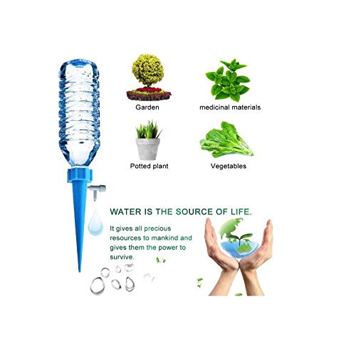 Sanyuan Plant Automatic Watering Device 12 Packs Garden Drip Irrigation Drip Plant Watering Pile Watering Tip Outdoor Indoor Potted Plant can be Adjusted to Slowly Release Drip Watering Device - NewNest Australia