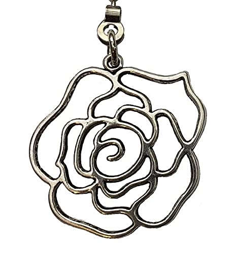 QiChi Large Hummingbird and Rose Fan Light Pull Chain Ornament Set, Silver - NewNest Australia
