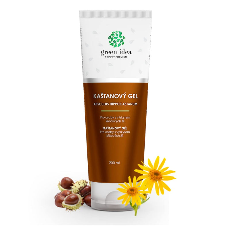 Green Idea - Horse Chestnut Massage Gel Against Varicose Veins - Horse Chestnut Gel And Arnica - For Varicose Veins And Hemeroids - Healthy Veins - 250 Ml (250) - NewNest Australia