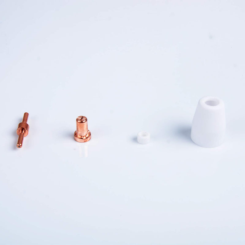 30pcs Plasma cutter machine Consumables Extended(long tips and long electrode) PT-31/LG40 Torch Consumables for 40A 50A Air Plasma Cutter Machine and CUT40 CUT50 CT416 CT520 SUPER200P WELDING MACHINE - NewNest Australia