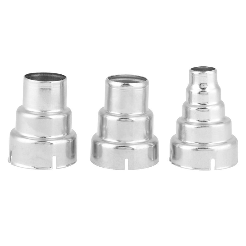 7pcs 35mm Hot Air Gun Nozzle Attachments, Heat Soldering Station Repair Tool Kit Shrink Wrap Welding Accessories for Shrinking Heat Shrink Tube Use - NewNest Australia