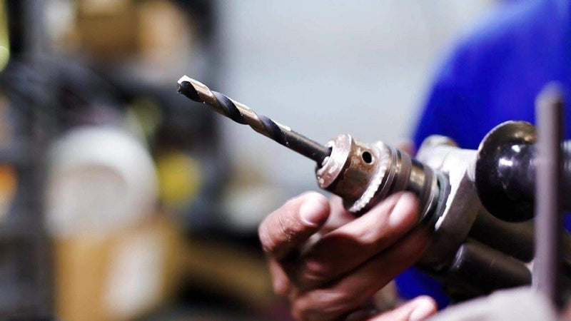 Drill America - KFDRSD9/16 9/16" Reduced Shank High Speed Steel Black & Gold KFD Drill Bit with 1/2" Shank, KFD Series 9/16" - NewNest Australia