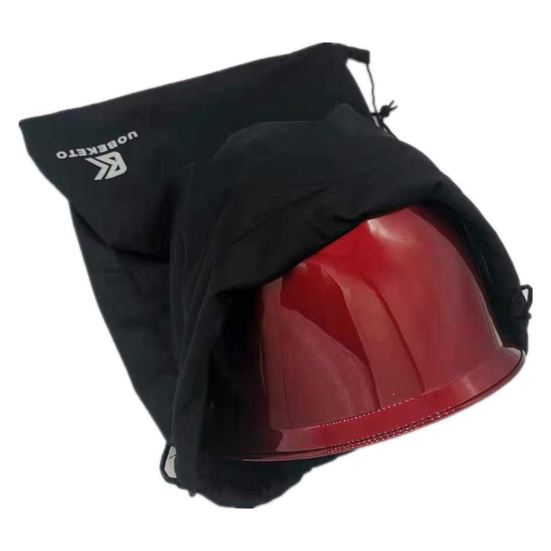 UOBEKETO Welding Helmet Mask Hood Storage Carrying Bag Drawstring Backpack with Drawstring Locking for Welding Motorcycle Bicycle Ski Equestrian Helmet (45x40cm) - NewNest Australia