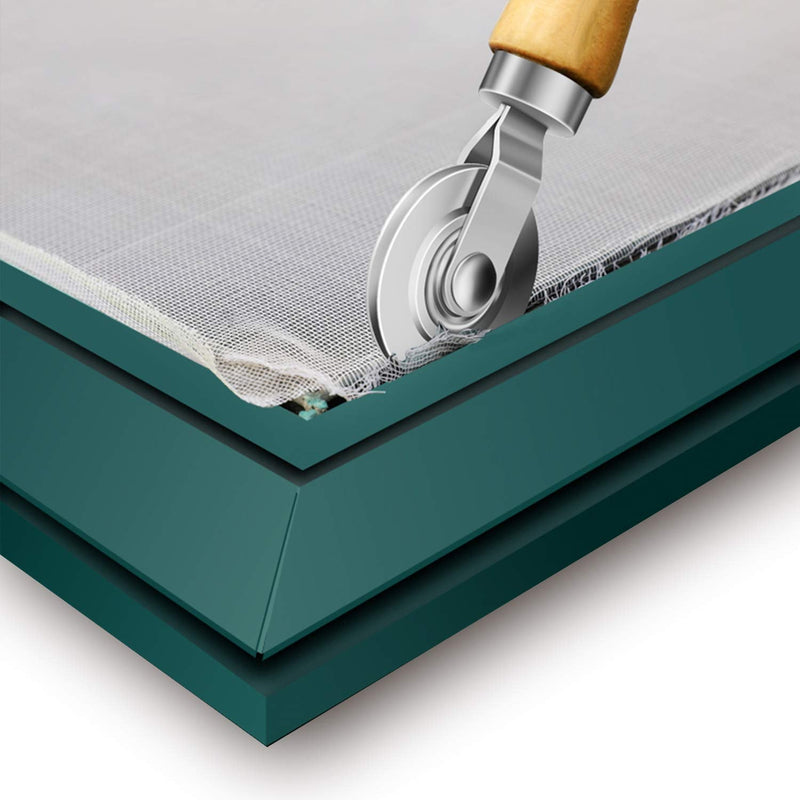 King&Charles Screen Tool, Screen Roller Tool with Bearing - Spline Tool, Screen Repair Tool Spline Roller for Installing Door Screen Window - NewNest Australia