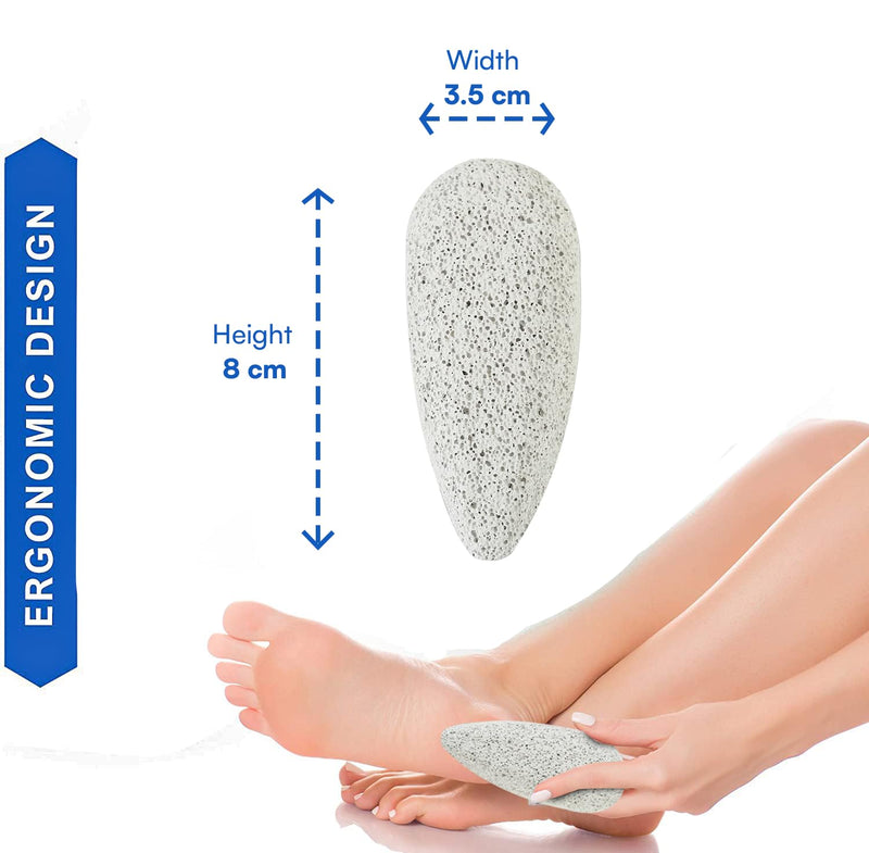 1pc Foot Pumice Stone & Exfoliating Scrub Tool, Safe & Easy for