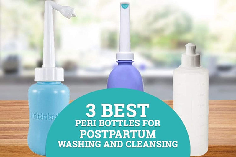 Lavette Perineal Cleansing Irrigation Bottles Baby Peri Wash Pack of