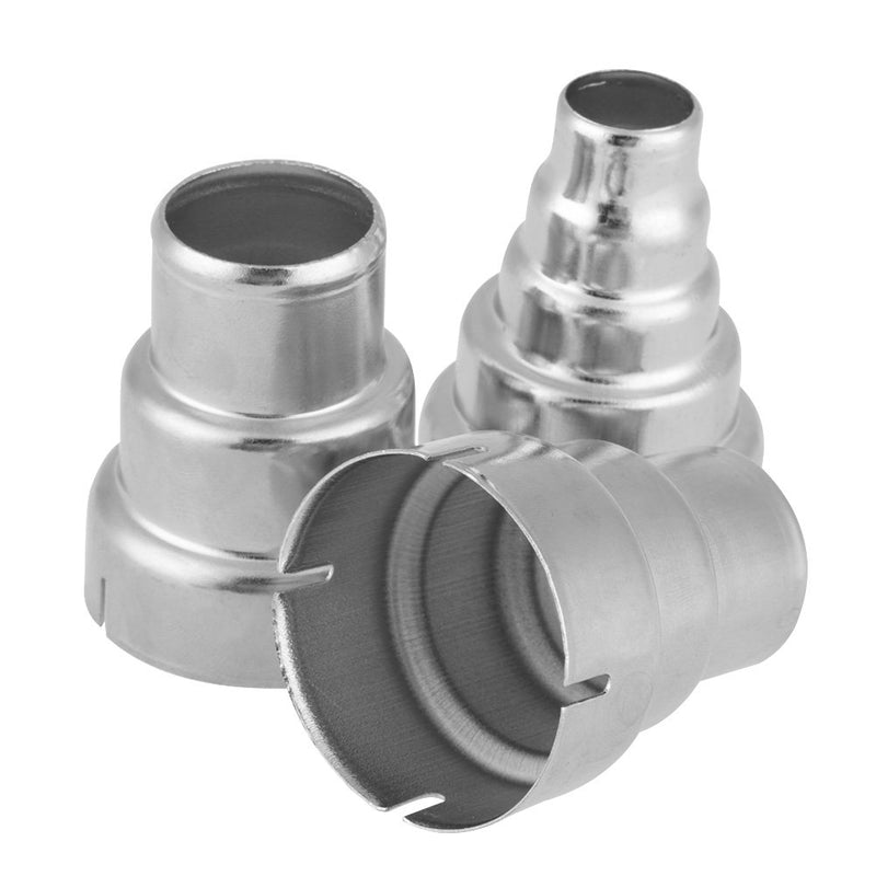 7pcs 35mm Hot Air Gun Nozzle Attachments, Heat Soldering Station Repair Tool Kit Shrink Wrap Welding Accessories for Shrinking Heat Shrink Tube Use - NewNest Australia