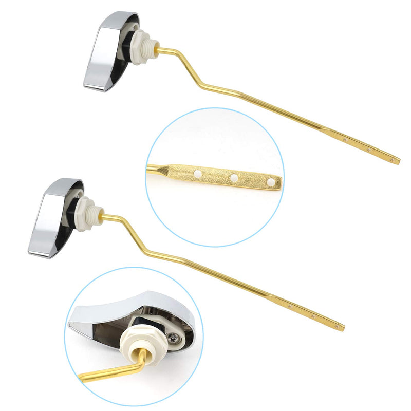 2 Pack Flush Tank Lever for TOTO THU068#CP Trip Lvr for St743S, Toilet Trip Lever in Polished Chrome - NewNest Australia