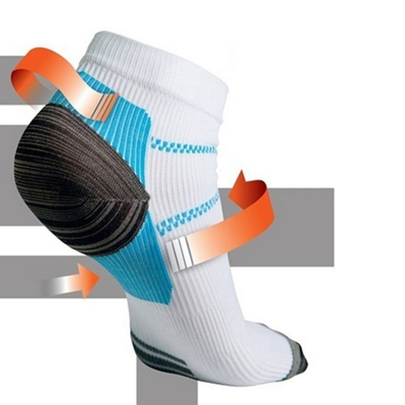 Plantar Fasciitis Socks 3 Pack Foot Care Compression Stockings Running Socks for Women Men Relieve Pain Support Heel Arch Ankle SM - NewNest Australia