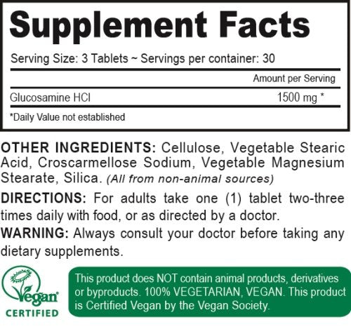 Deva Vegan Vitamins Glucosamine Tablets, 90-Count Bottle - NewNest Australia