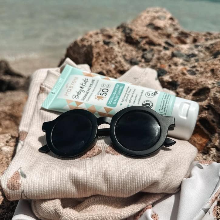 MABYEN sun cream baby and kids SPF 50 100ml | High sun protection - certified natural cosmetics - Natrue, vegan, perfume-free, climate-neutral aquatic - NewNest Australia