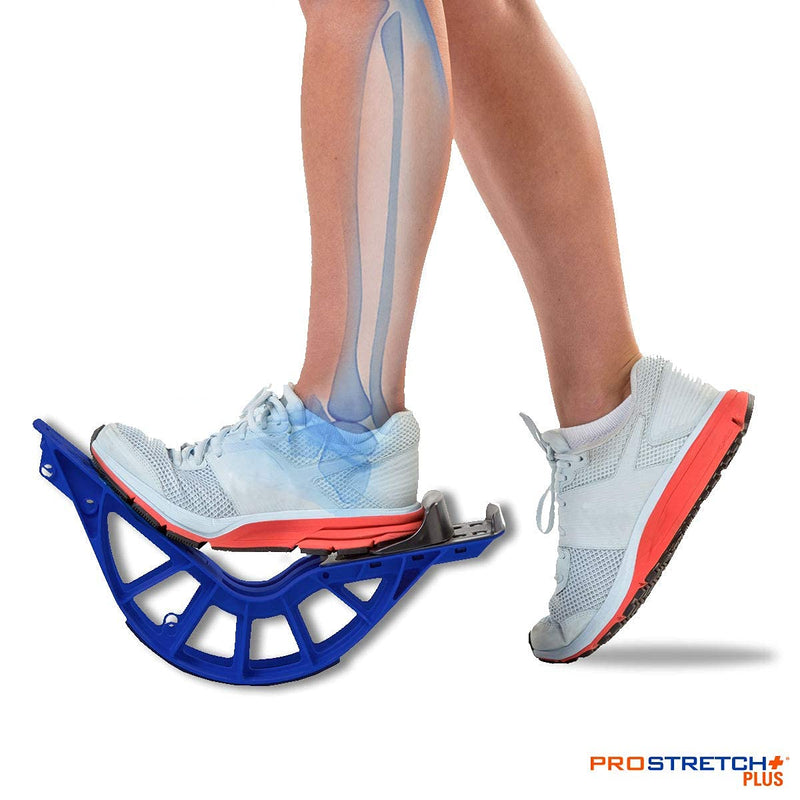 ProStretch Plus Customizable/Adjustable Calf Stretcher and Foot Rocker for Plantar Fasciitis, Achilles Tendonitis and Tight Calves, Made in USA - NewNest Australia