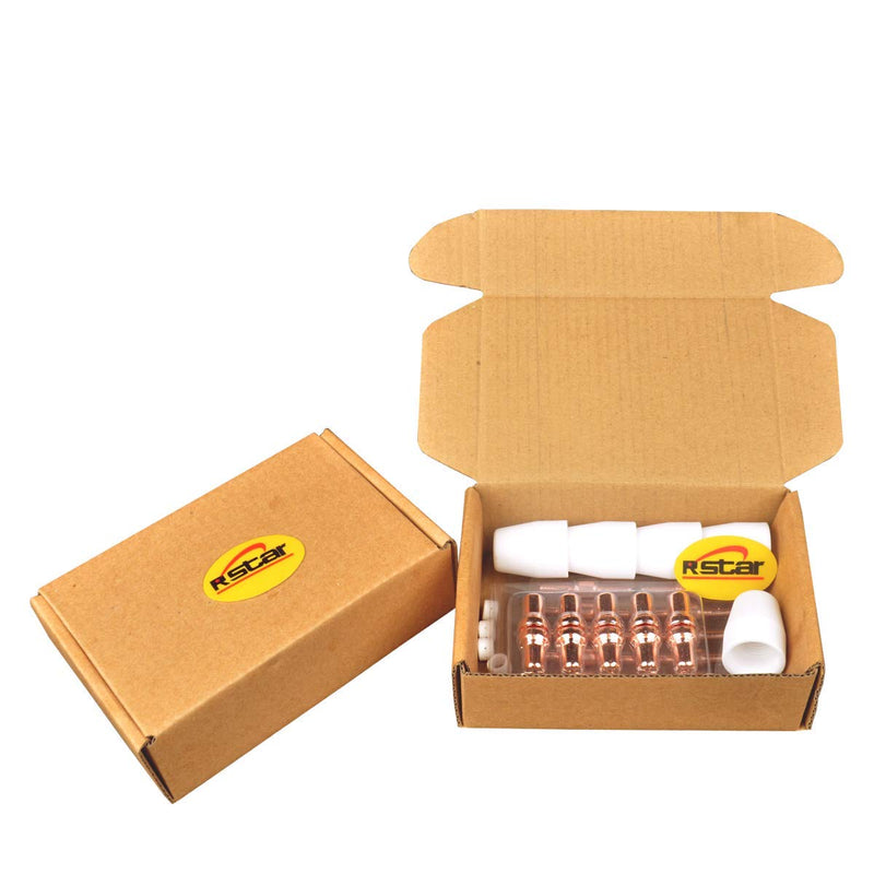 30pcs Plasma cutter machine Consumables Extended(long tips and long electrode) PT-31/LG40 Torch Consumables for 40A 50A Air Plasma Cutter Machine and CUT40 CUT50 CT416 CT520 SUPER200P WELDING MACHINE - NewNest Australia