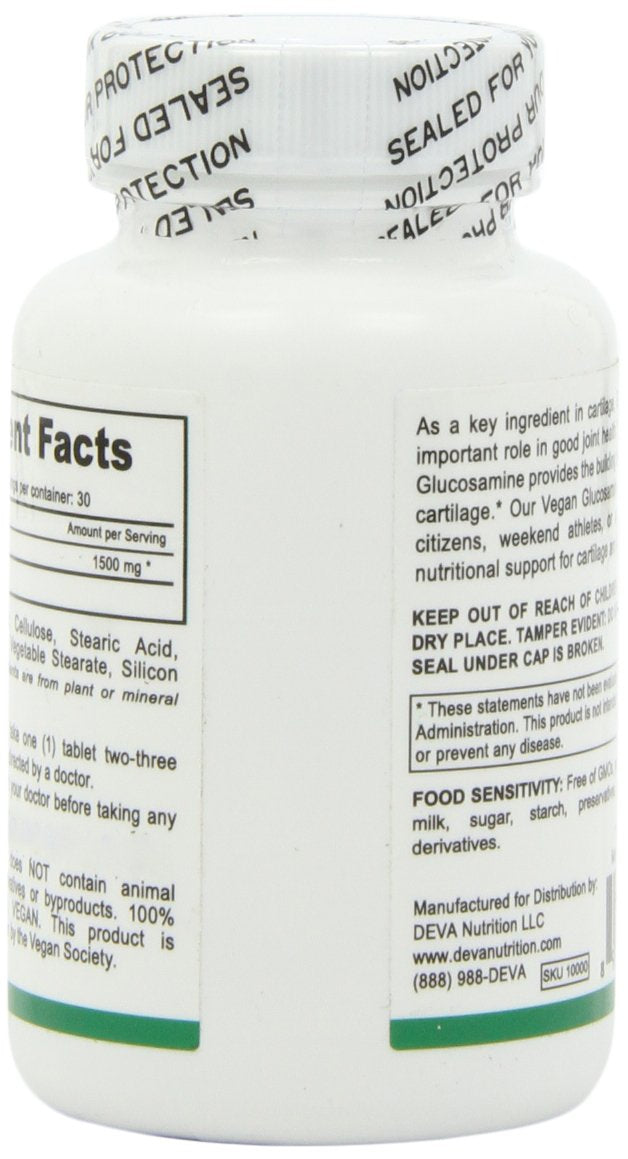 Deva Vegan Vitamins Glucosamine Tablets, 90-Count Bottle - NewNest Australia