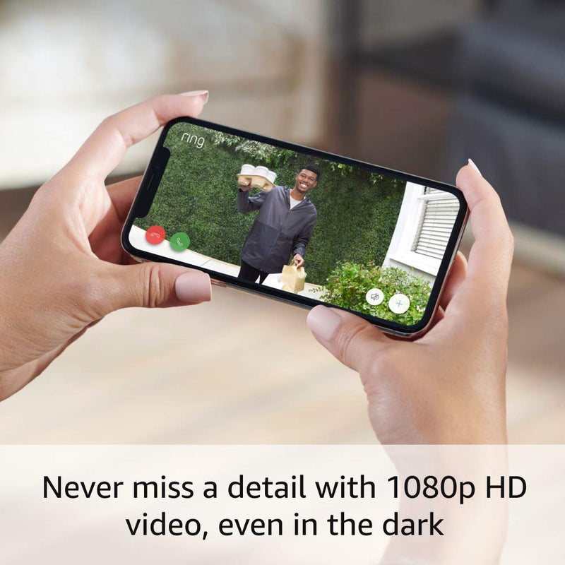 Introducing Ring Video Doorbell Wired – Convenient, essential features in a compact design, pair with Ring Chime to hear audio alerts in your home (existing doorbell wiring required) - 2021 release Doorbell Only - NewNest Australia