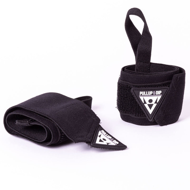 PULLUP & DIP Wrist Wraps, Professional Wrist Support for Weightlifting, Calisthenics, Crossfit, Bodybuilding & Strength Training, Stabilizing & Protective for Women & Men, No More Wrist Pain Pullup & Dip Branding - NewNest Australia