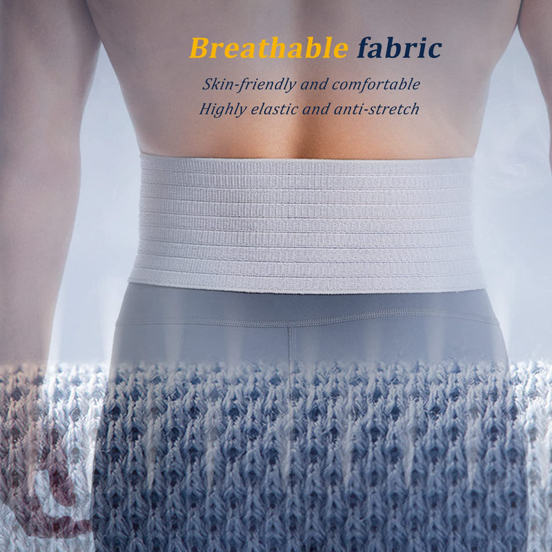 Umbilical Hernia Belt for Men and Women Abdominal Support Binder with