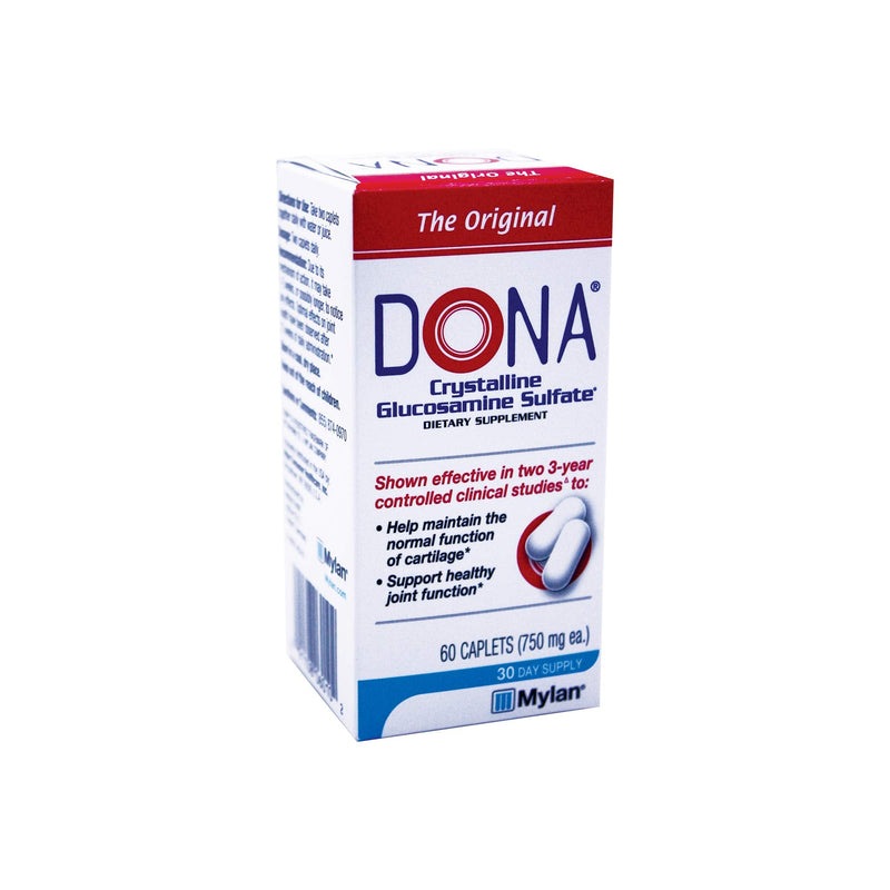 Dona Crystalline Glucosamine Sulfate, 750 Mg, 60 Count - NewNest Australia