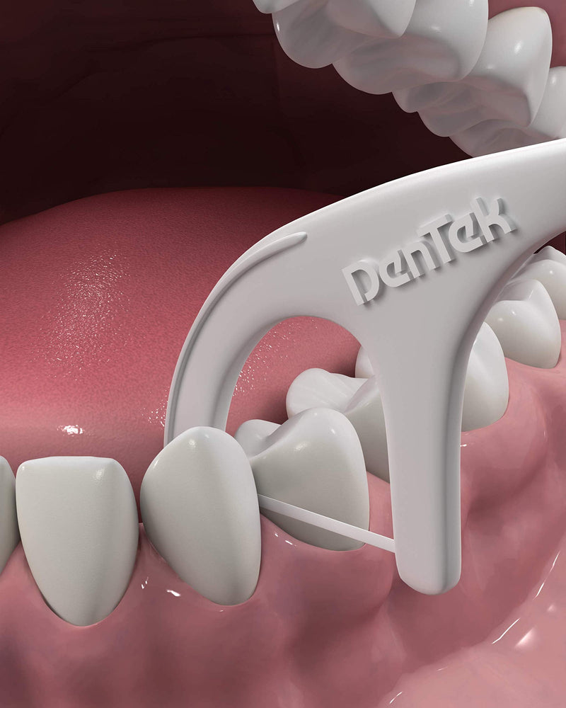 DenTek EcoFriendly Whitening Floss Picks x 216 with Silky and Anti