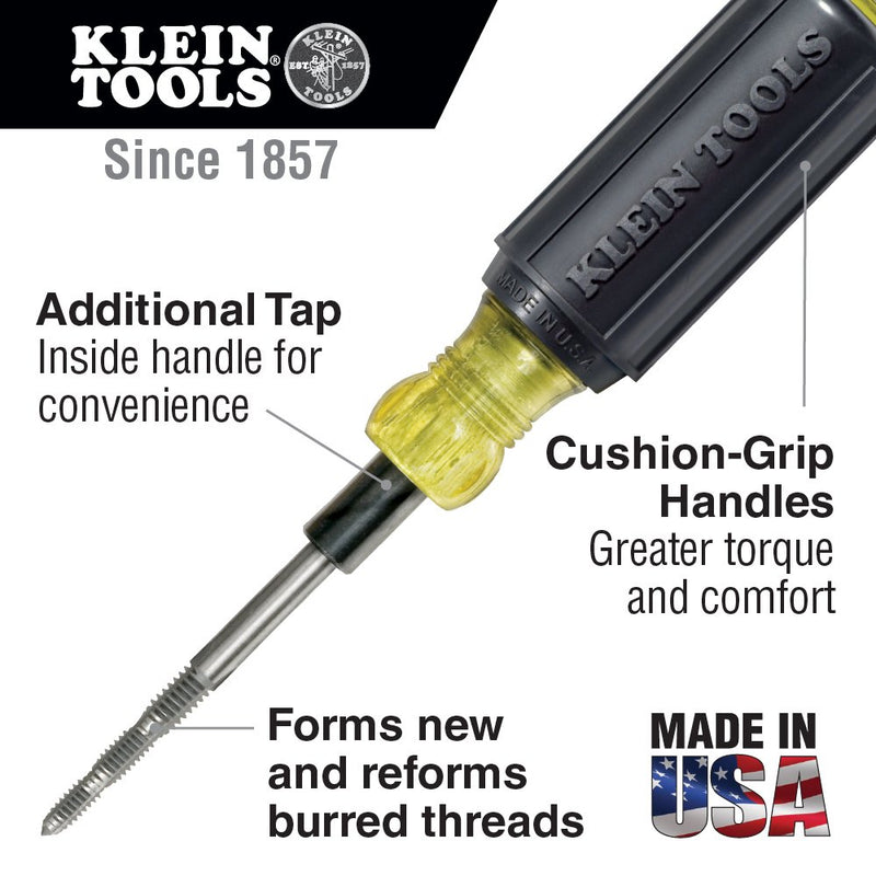 Klein Tools 626 Tapping Tool, 6-in-1, Cushion Grip Cushion-Grip - NewNest Australia