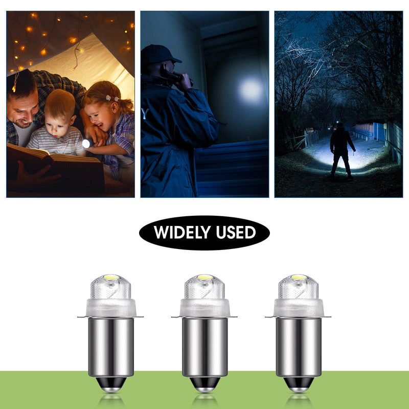 3 Pieces 55-Lumen 4.5 Volt LED Krypton Replacement Bulb Flashlight Bulbs for Flashlight Torch with 10 Year Lifespan, 41-1644 Krypton Replacement - NewNest Australia