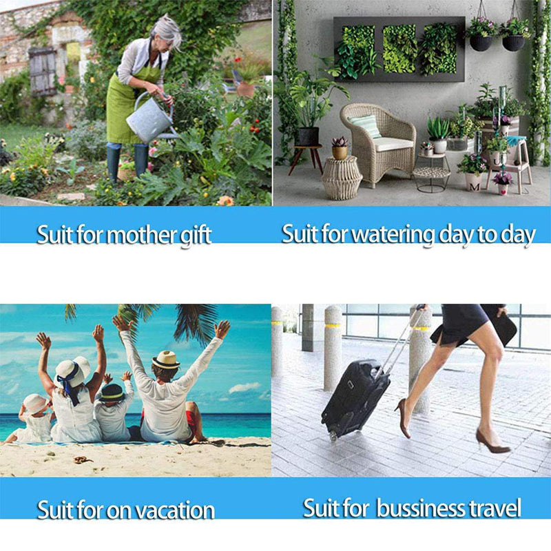 MANGOIT Self Plant Watering Spikes 12 Pack Auto Drippers Irrigation Devices Vacation Automatic Plants Water System with Adjustable Control Valve Switch Design for Houseplant, Gardenplant, Officeplant - NewNest Australia