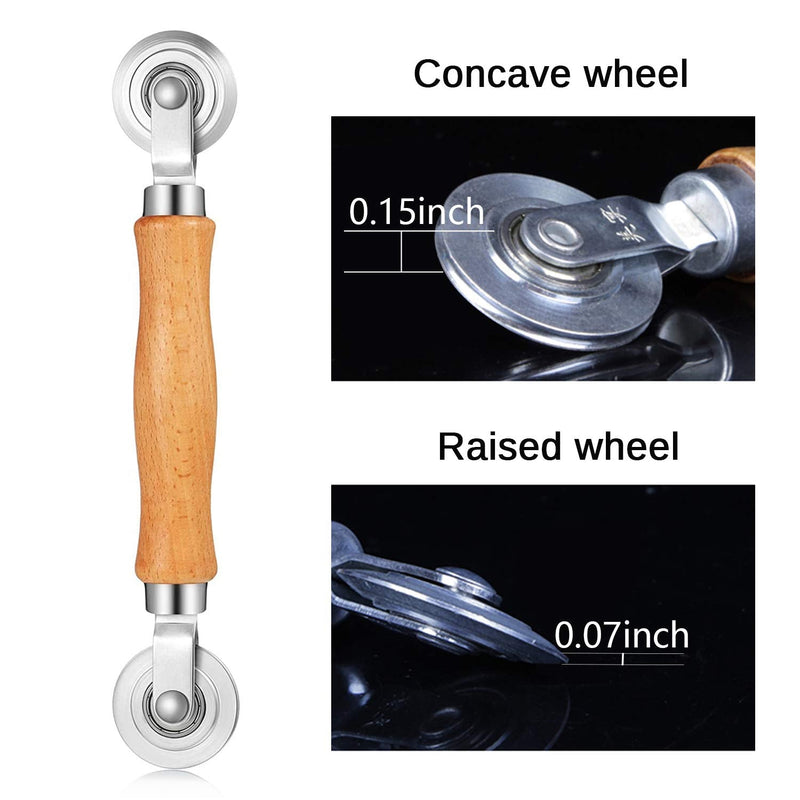 King&Charles Screen Tool, Screen Roller Tool with Bearing - Spline Tool, Screen Repair Tool Spline Roller for Installing Door Screen Window - NewNest Australia