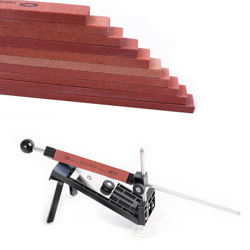 Sharpening Stone Set - CBRIGHT 10pcs Assorted Sizes Grinding Whetstone Polishing Stone Kit 120#,150#,180#,220#,240#,320#,400#,600#,800#,1000#-(5.9x0.47x0.24Inch) - NewNest Australia