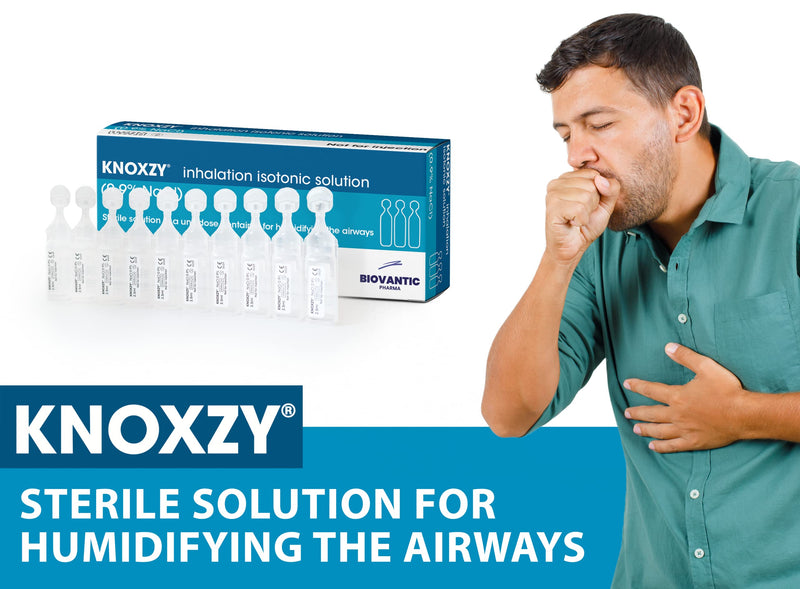 KNOXZY Sterile Isotonic Saline Solution 0.9% - Sodium Chloride NaCl - Inhalation Saline Solution for Humidifying The Airways – 20 X 2.5 ml Unit Dose Vials, Pharmaceutical Grade (Pack of 2) - NewNest Australia