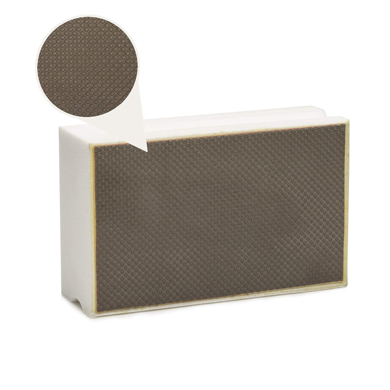 Glass Polish 15100 | Diamond Hand Pad, Hand-Held Sanding Block for Grinding, polishing, Sharp Edges | Grit 600 - NewNest Australia