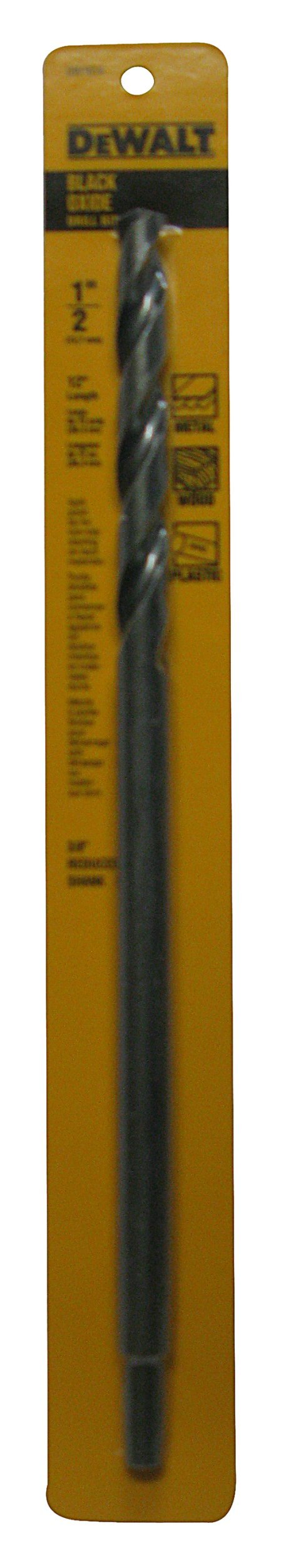 DEWALT Drill Bit, Black Oxide, 1/2-Inch x 12-Inch (DW1614) - NewNest Australia