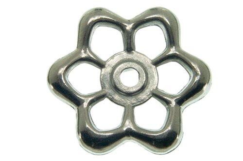 Danco 80416 Square Broach Wheel Handle, for Use with Hose Bibb Faucets, Sillcock, Stopcocks and Valves, Metal, Silver/Pewter - NewNest Australia