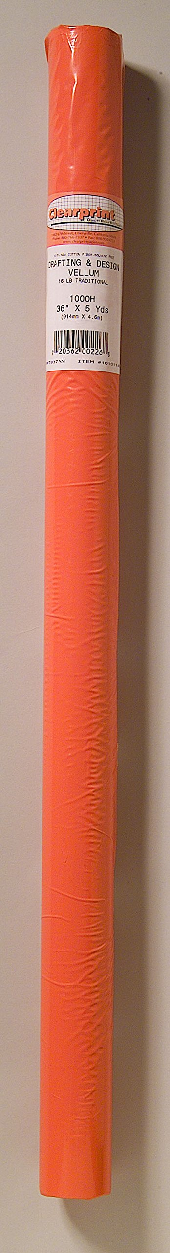 Clearprint Design Vellum Rolls no. 1000H 36 in. x 5 yd. roll | NewNest ...