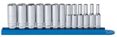 GEARWRENCH 13 Pc. 1/4" Drive 6 Pt. Socket Set, Deep, Metric - 80304 - NewNest Australia
