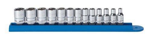 GEARWRENCH 13 Pc. 1/4" Drive 6 Pt. Socket Set, Standard, Metric - 80302D 1/4" 13-piece kit - NewNest Australia