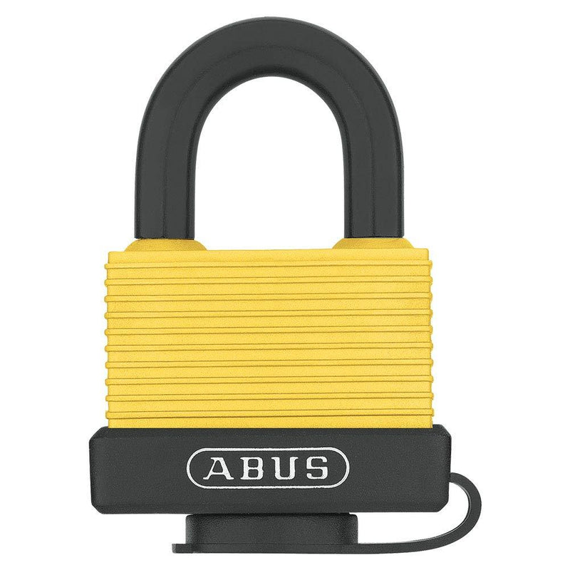 ABUS 70/45 C All Weather Solid Brass Padlock, Keyed Different, Yellow - NewNest Australia