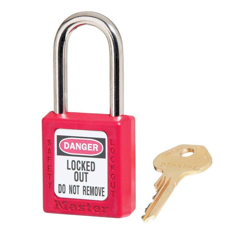 Master Lock 410RED Lockout Tagout Safety Padlock with Key Red - NewNest Australia