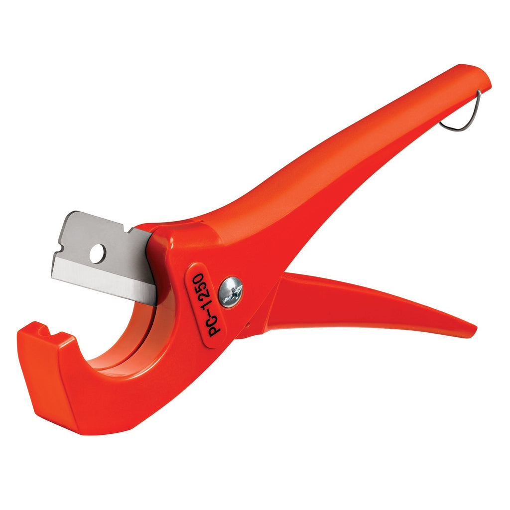 RIDGID 23488 Model PC-1250 Single Stroke Plastic Pipe and Tubing Cutter, 1/8-inch to 1-5/8-inch Pipe Cutter - NewNest Australia